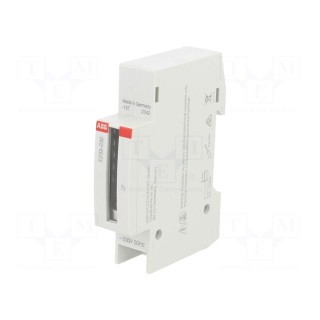 Meter: counter | for DIN rail mounting | analogue,mounting | 50Hz