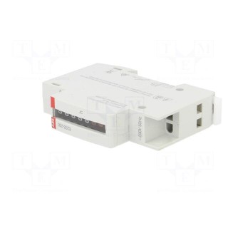 Meter: counter | for DIN rail mounting | analogue,mounting | 50Hz