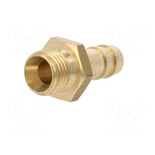 Plug-in nozzle | with bushing | Mat: brass | Connection: 9mm