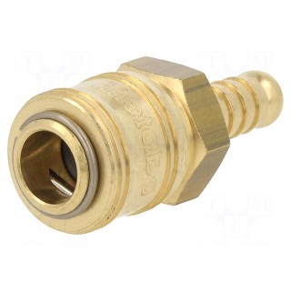 Quick connection coupling EURO | brass | Connection: 9mm