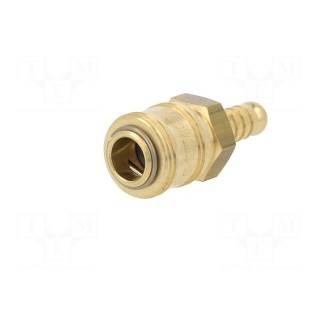 Quick connection coupling EURO | brass | Connection: 9mm