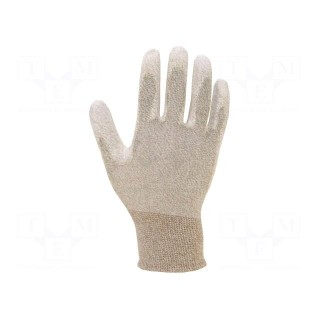 Protective gloves | ESD | S | beige