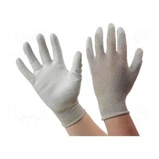 Protective gloves | ESD | M | beige