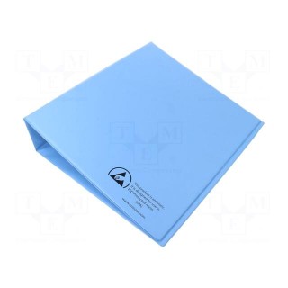 Binder | ESD | A4 | Application: for storing documents | PVC