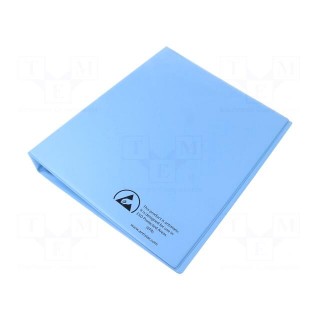 Binder | ESD | A4 | Application: for storing documents | PVC