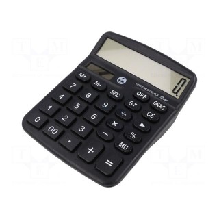 Calculator | ESD | ABS | black | <0.1MΩ