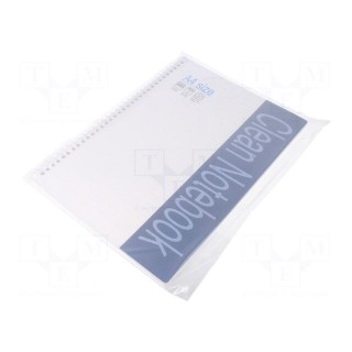 Notebook | ESD | A4 | 1pcs | Application: cleanroom