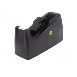 Tape dispensers | ESD | electrically conductive material | black