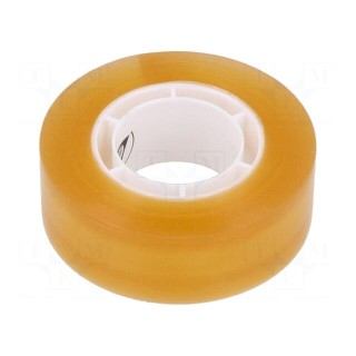 Packing tapes | ESD | L: 32.9m | W: 18mm | Thk: 0.06mm | colourless