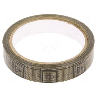 Packing tapes | ESD | L: 36m | W: 18mm | Features: antistatic