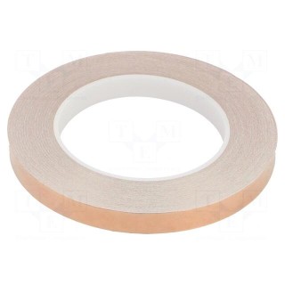 Tape: electrically conductive | ESD | L: 33m | W: 12mm | Thk: 0.05mm