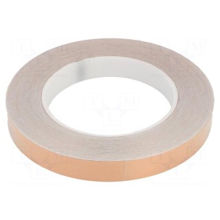 Tape: electrically conductive | ESD | L: 33m | W: 15mm | Thk: 0.05mm