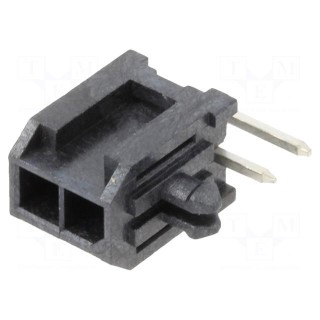 Socket | wire-board | male | Minitek® Pwr 3.0 | 3mm | PIN: 2 | THT | 5A