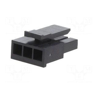 Plug | wire-board | female | Minitek® Pwr 3.0 | 3mm | PIN: 3 | -40÷105°C