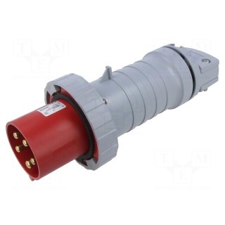 Connector: AC supply 3-phase | plug | male | 63A | 415VAC | IEC 60309