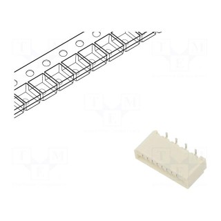 FFC/FPC | F52L | PIN: 8 | Non-ZIF | SMT | 50V | 1A | tinned | -40÷105°C | 1mm