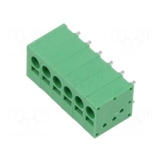 Connector: PCB terminal block | terminal | angled | Plating: tinned