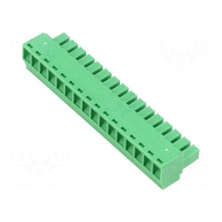 Connector: pluggable terminal block | plug | female | straight | 10A