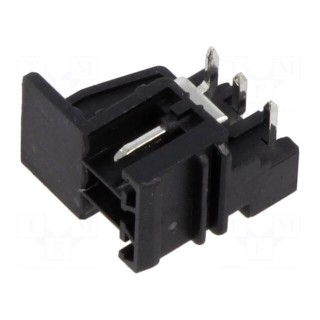 Connector: pluggable terminal block | socket | male | side,angled