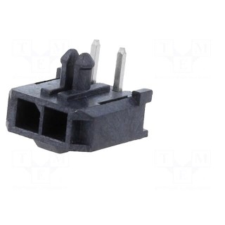 Plug | wire-board | female | Minitek® Pwr 3.0 | 3mm | PIN: 2 | -40÷105°C