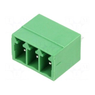 Pluggable terminal block | 3.5mm | ways: 3 | straight | socket | male