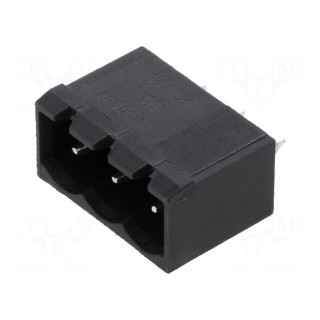 Pluggable terminal block | 5.08mm | ways: 3 | straight | socket | male