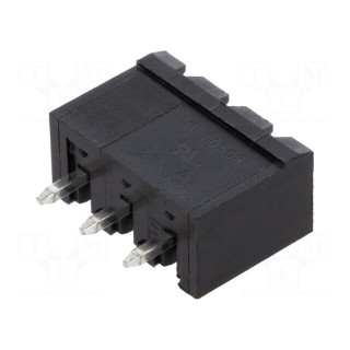 Pluggable terminal block | 5.08mm | ways: 3 | straight | socket | male
