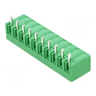 Pluggable terminal block | 3.5mm | ways: 10 | angled 90° | socket