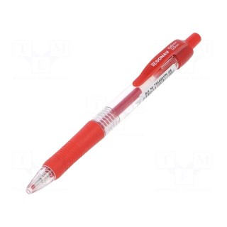 Gel pen | red