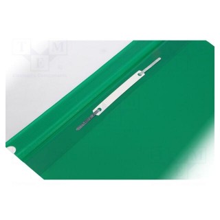 Document wallet | A4 | green | PVC