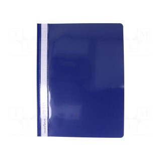 Document wallet | A4 | navy blue | Mat: PVC
