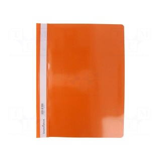Document wallet | A4 | orange | PVC