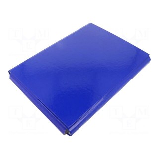 Folder | A4 | navy blue | Velcro fastening