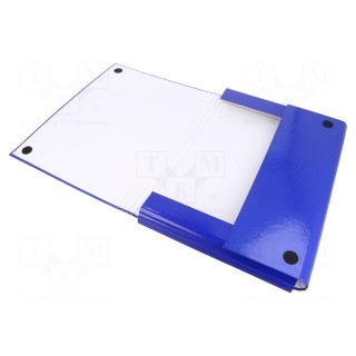 Folder | A4 | navy blue | Velcro fastening