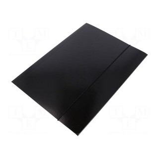 Folder | with rubber | A4 | black