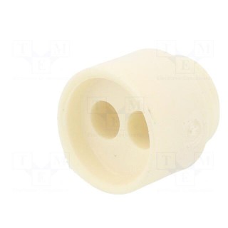 Insert for gland | 4mm | M16,PG11,PG13,5 | elastomer | Holes no: 2