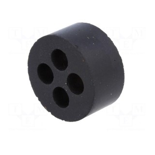Insert for gland | with metric thread | Size: M20 | IP54 | Holes no: 4
