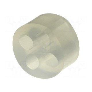 Insert for gland | with thread PG | Size: PG13,5 | IP54 | Holes no: 4
