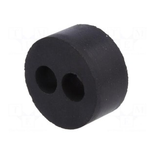 Insert for gland | with metric thread | Size: M20 | IP54 | Holes no: 2