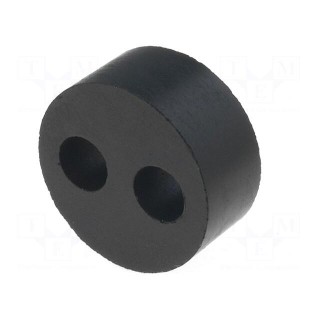 Insert for gland | with metric thread | Size: M25 | IP54 | Holes no: 2
