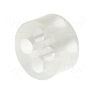 Insert for gland | with thread PG | Size: PG21 | IP54 | Holes no: 4
