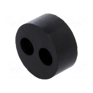 Insert for gland | 8mm | M32 | IP54 | NBR rubber | Holes no: 2