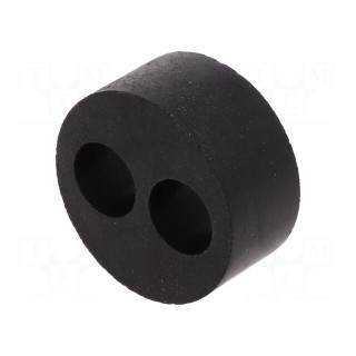 Insert for gland | 9mm | M32 | IP54 | NBR rubber | Holes no: 2