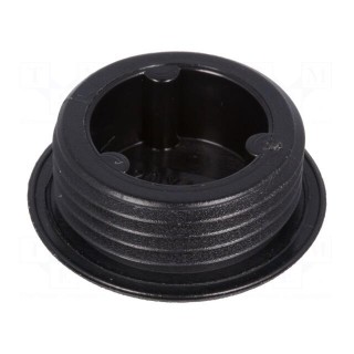 Stopper | M20 | 1.5 | polyamide | black | 7.5mm