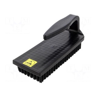 Brush | ESD | 55mm | Overall len: 180mm | Features: dissipative