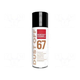 Compressed air | DUST OFF 67 | 400ml | spray | can | colourless