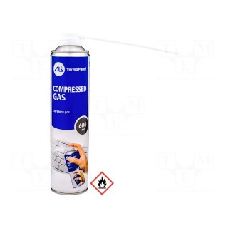 Compressed gas | can | colourless | 600ml | Compressed Gas