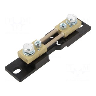 Current shunt | 160A | Class: 0.2 | 60mV | for DIN rail mounting