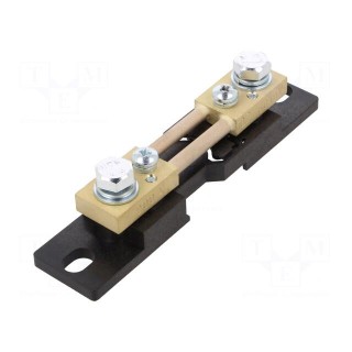 Current shunt | for DIN rail mounting | 200A | Class: 0,2 | 60mV