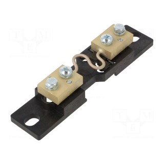 Current shunt | 25A | Class: 0.2 | 150mV | for DIN rail mounting